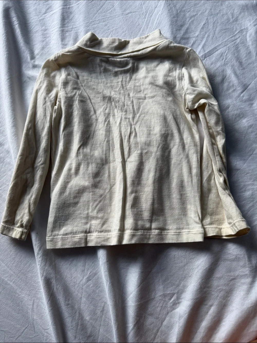 GAP Girls Cream Mock-Neck Layered Top with Black Floral Cami size 2T